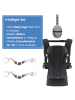 fillikid Babytrage Walk 4in1 in schwarz