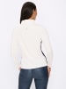 Heine Langarm-Shirt in ecru-marine