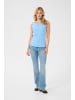 Cream Jerseytop CRRibba Slim fit in Placid Blue