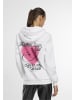 Mister Tee Mister Tee Heartbreaker Girl Ladies Fluffy Hoody in white