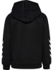 Hummel Kapuzenpullover Hmljr Logo Lebensstil Kinder in BLACK