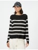 KOTON Sweater in Ekru Gestreift