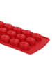 La Cucina Silikonform für Pralinen in Rot, (B) 10,6 x (H) 2 x (L) 21,9 cm
