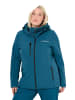 Ulla Popken Softshelljacke in dunkles petrol