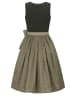 MarJo Midi Dirndl Feli in Dunkelgrün