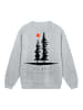 F4NT4STIC Sweatshirt Escape Discover the World Pinetree in grau meliert