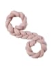 nordic coast company  Bettschlange geflochten, waschbar, feste Enden, extra breit