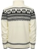Brandit Strickjacke / Cardigan "Norwegian Troyer" in Weiß