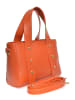 Anna Luchini Henkeltasche in Orange