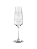 Mr. & Mrs. Panda Champagnerglas Spinne Agathe Teddy mit Spruch in Transparent