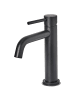 Beliani Wasserhähne SALINAS in Schwarz - (W) 4 x (H) 18 x (L) 19 cm