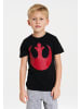 Logoshirt T-Shirt Star Wars Rebel Alliance in schwarz