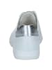 Caprice Schnürschuhe in white/silver