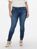 ONLY Carmakoma Slim Fit Jeans für Damen in blau