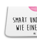 Mr. & Mrs. Panda Coaster Sternzeichen Jungfrau mit Spruch in Weiß