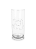 Mr. & Mrs. Panda Wasserglas Füchse Liebe ohne Spruch in Transparent