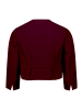 Vera Mont Bolero-Jacke mit Kellerfalten in Strong Aubergine