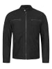 Rock Creek Lederjacke in Schwarz