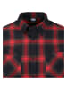 Urban Classics Flanell-Hemden in black/red