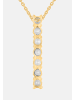 Ethische Diamanten Halskette aus 375 Gelbgold mit Lab Grown Diamant