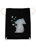 Mr. & Mrs. Panda Gym Bag Elefant Seifenblasen ohne Spruch in Schwarz