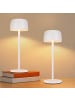 ZMH 2er-Set Tischleuchte LED in weiß Tragbar Kabelloses Nachtlampe Touch Dimmbar