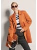 MADELEINE Longjacke aus zweilagigem Jersey in pastellorange / anthrazit / melange