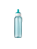 Wasserflasche Flip-Up Campus in Türkis 500 ml