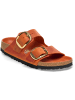 Birkenstock Sandale Big Buckle Oiled Leather in Orange