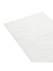 Beliani Läufer HOOD in Weiß - (W) 80 x (L) 300 cm