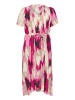 KAFFE curve Kleid KCalona Regular fit in Pink Abstract Print