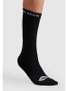 SMILODOX Unisex Tennissocken 3er Pack in Schwarz / Grau / Weiß