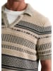 Marc O'Polo Kurzarm-Pullover regular in Medium Beige