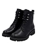 remonte Stiefelette in Schwarz/Schwarz