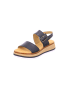 Gabor Plateau Sandalen für Damen in schwarz