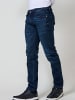 KOROSHI Regular fit stretch jeans. in blau