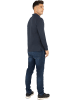 normani Herren Langarm Poloshirt Lyroe in Navy