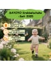 Sayoyo Baby Krabbelschuhe aus Leder, weiche Lauflernschuhe mit rutschfester Sohle 