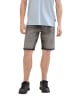 Tom Tailor Jeansshorts Straight Leg Regular Fit Denim Shorts in Grau
