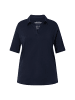 Ulla Popken Poloshirt in dunkles marine