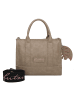 Fritzi aus Preußen Eco Square Handtasche 26 cm in mud