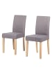 home24 Polsterstuhl Nella II in Grau