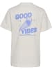 Hummel T-Shirt Hmljr Reg Kinder in MARSHMALLOW