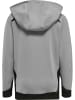 Hummel Hoodie Hmllead Zip Poly Hoodie Kids in GREY MELANGE