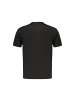 Fila Schwarz Herren T-Shirt aus Baumwolle