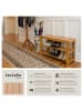 tectake Schuhbank Silke 70 x 28 x 45,5 cm, braun