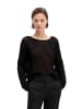 Marc O'Polo Ajour-Pullover relaxed in Schwarz