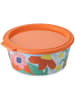 koziol NORA BOX 1,3l BLOOMS - Schale 1,3l mit Deckel in sweet blue/strong coral