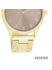 Oozoo Analog-Armbanduhr Oozoo Timepieces gold groß (ca. 40mm)