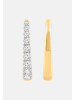 Ethische Diamanten Ohrringe aus 375 Gelbgold mit Lab Grown Diamant